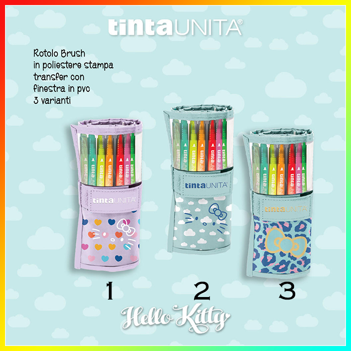 Rotolo 18 BRUSH TINTA UNITA Hello Kitty - Pianeta Scuola 2.0