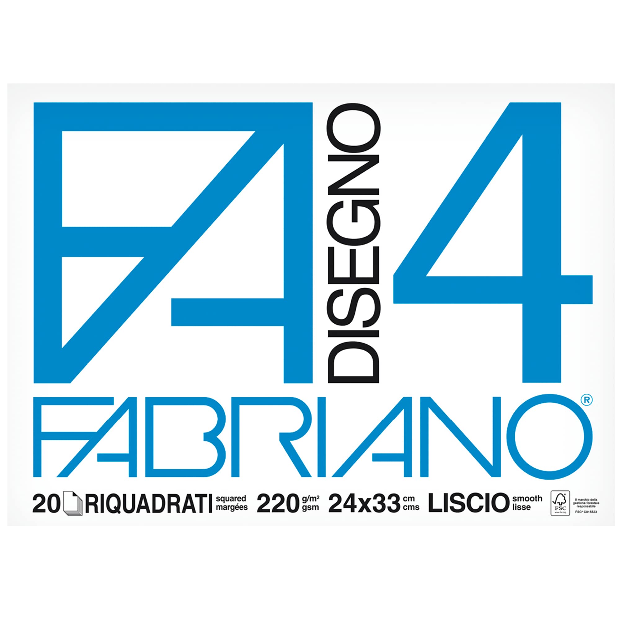 Album Fabriano Fogli Riquadrati 24x33 F4 Pianeta Scuola 2 0