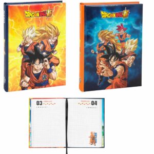 DIARIO 12 MESI STANDARD DRAGONBALL