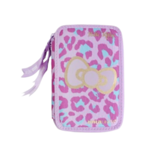 Astuccio 3 zip hello kitty