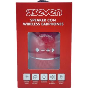 SPEAKER CON EARPHONES WIRELESS SEVEN