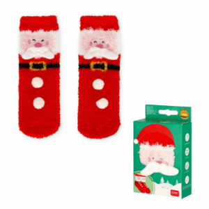 NON-SLIP SOCKS SANTA CLAUS ADULT