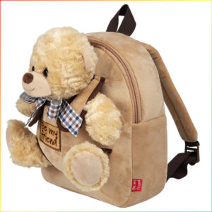 MINI ZAINO CON PELUCHE BELLY BEAR PERLETTI TOYS