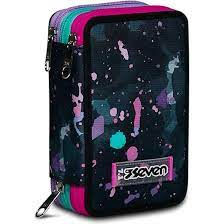 AST. 3 ZIP SEVEN FLUO STRING GIRL