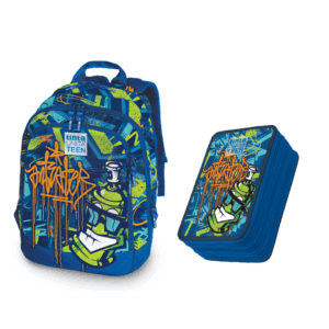 Set Zaino + Astuccio completo CROSS TEEN STREET TINTA UNITA