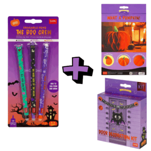 Set Penne Cancellabili + Decorazioni Porta + Zucca Pieghevole LEGAMI