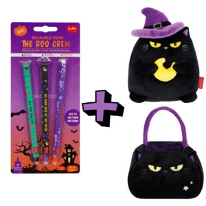Set Penne Cancellabili + Peluche Kitty Witch + Borsa Kitty Witch LEGAMI