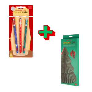 SET PENNE CANCELLABILI NATALIZIE LEGAMI